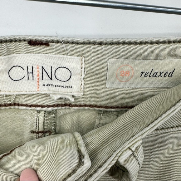 Chino by Anthropologie Pants Size 28 Relaxed Fit | G1864 - Picture 4 of 9